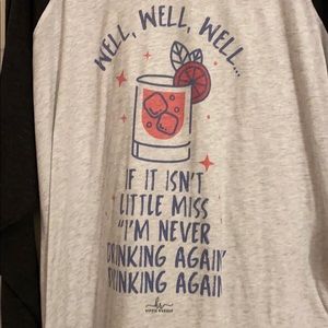 Hippie Runner Baseball Tee